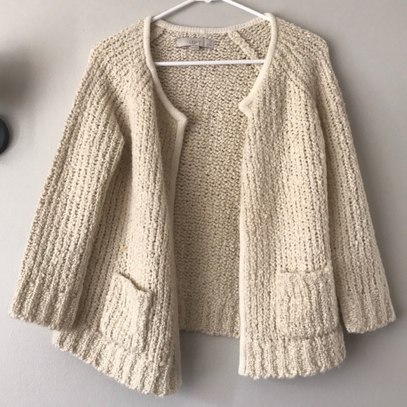 LOFT Sweaters - Ivory cream sweater Ann Taylor Loft